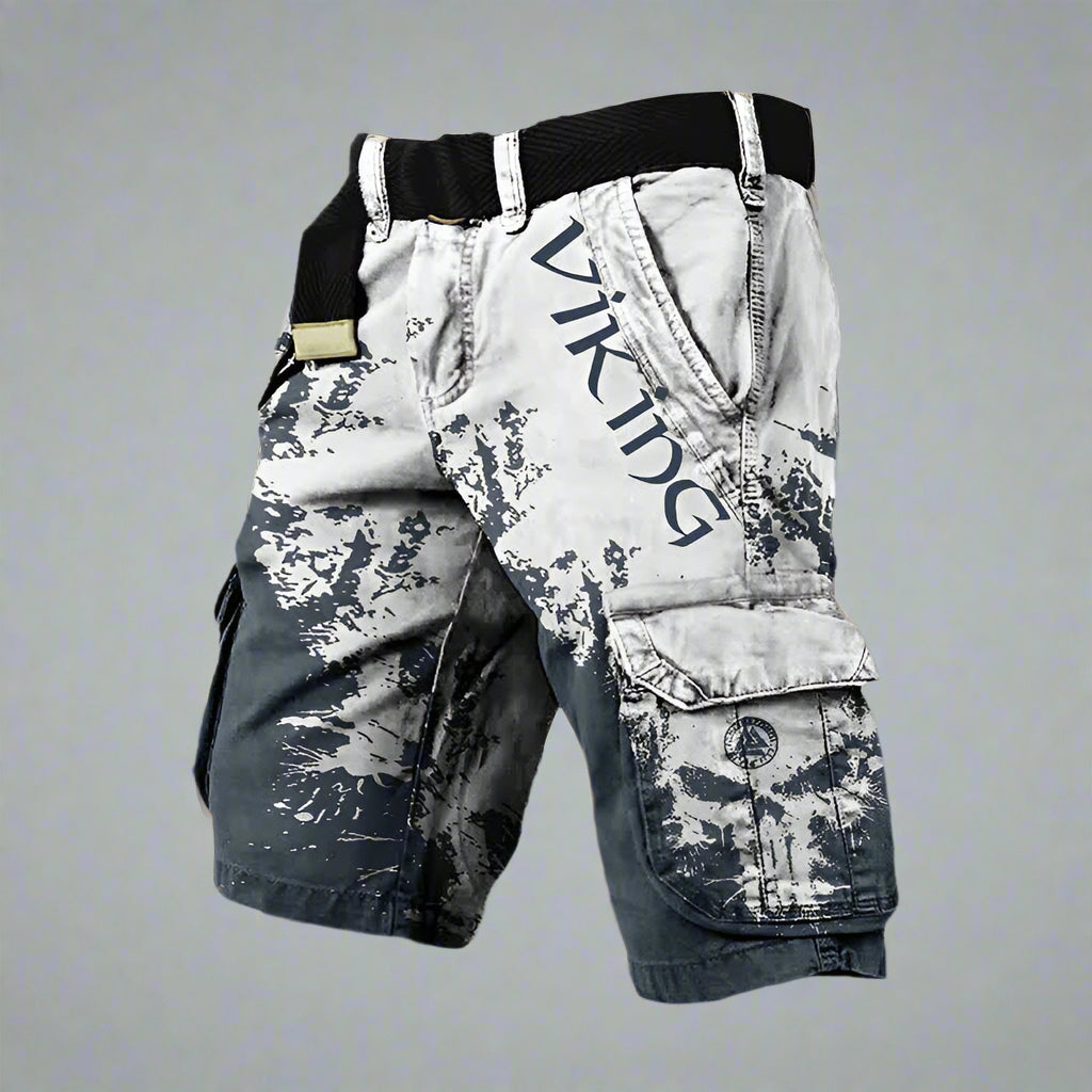 Maëlle™ | Short graphique en polyester texturé