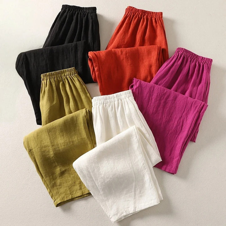 Auréline™ | Pantalon fluide en coton doux