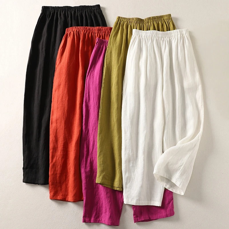 Auréline™ | Pantalon fluide en coton doux
