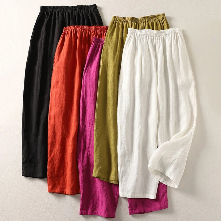 Auréline™ | Pantalon fluide en coton doux
