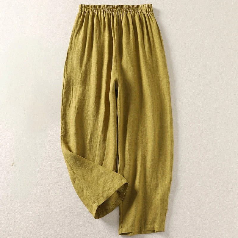 Auréline™ | Pantalon fluide en coton doux