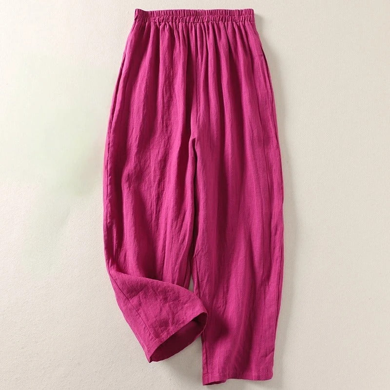 Auréline™ | Pantalon fluide en coton doux