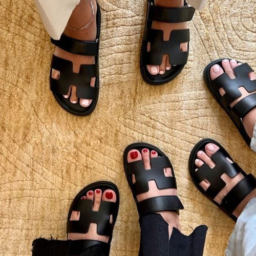 Séréane™ | Sandales élégantes à bride souple en PU