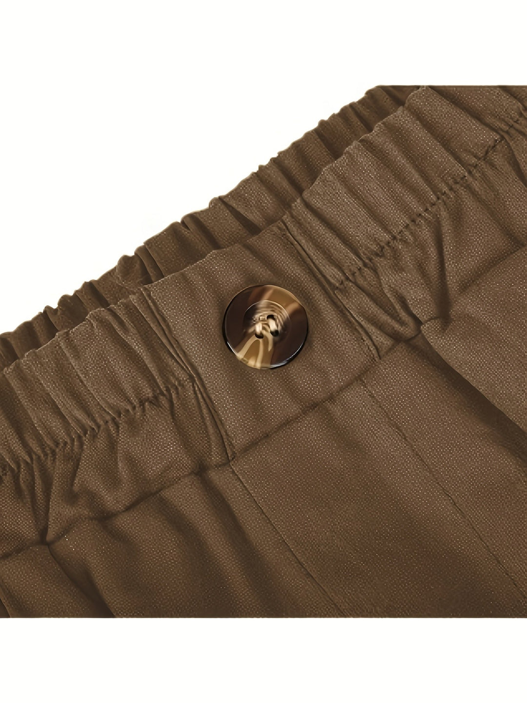 Aveléa™ | Short taille haute en coton-lin naturel