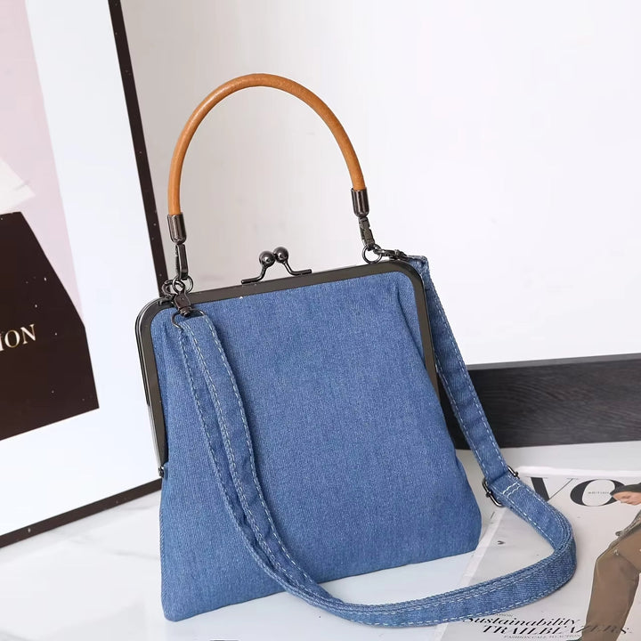 Lioraë™ | Sac bandoulière en denim souple