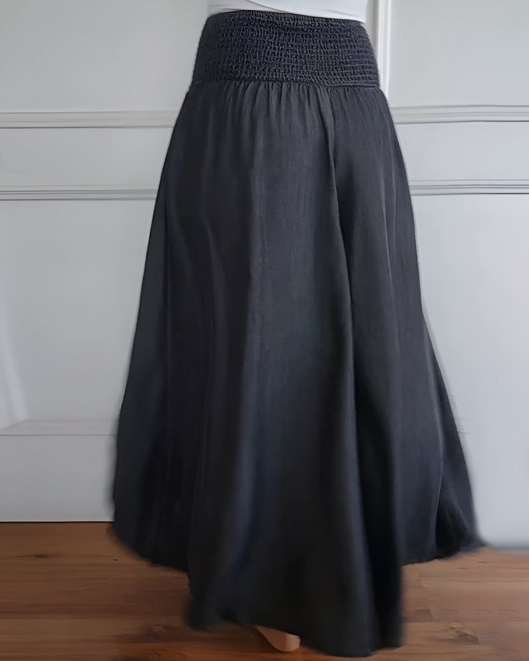 Mésandrine™ | Pantalon-jupe ample en denim léger