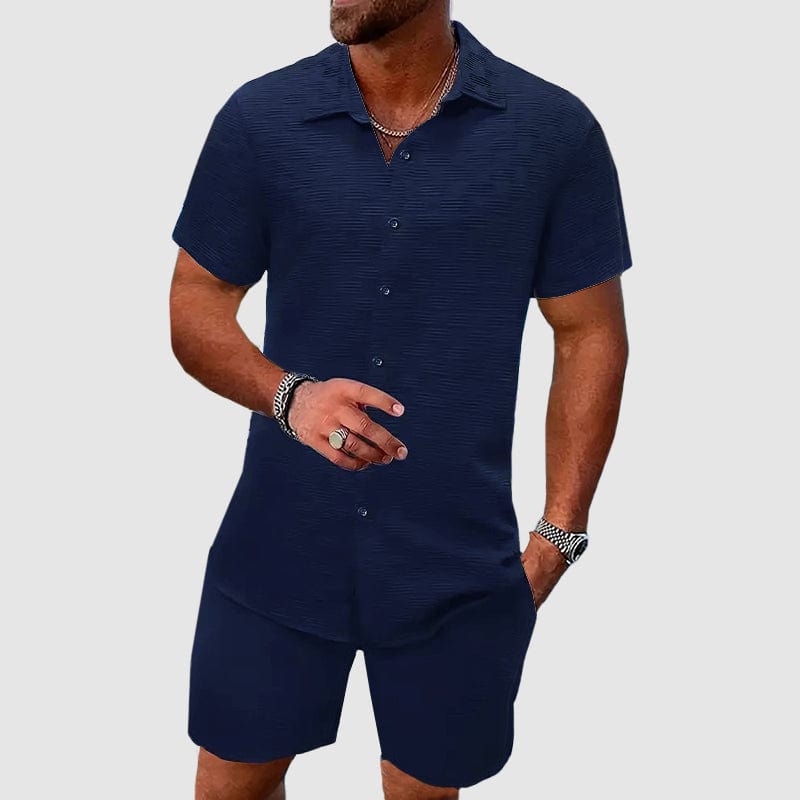 Larévan™ | Ensemble texturé en maille côtelée