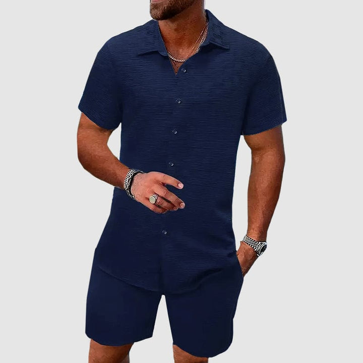 Larévan™ | Ensemble texturé en maille côtelée