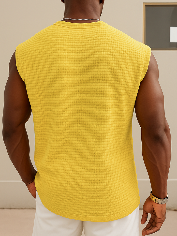 Aubéline™ | Débardeur texturé à larges bretelles