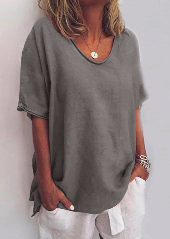 Éoliane™ | Chemise ample en coton et lin