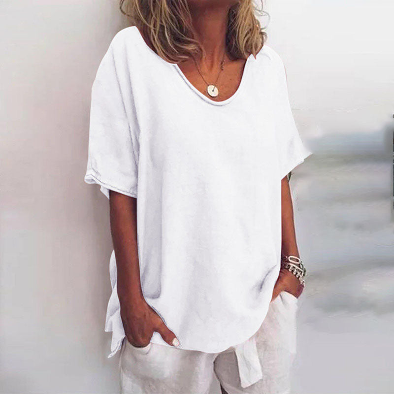 Éoliane™ | Chemise ample en coton et lin