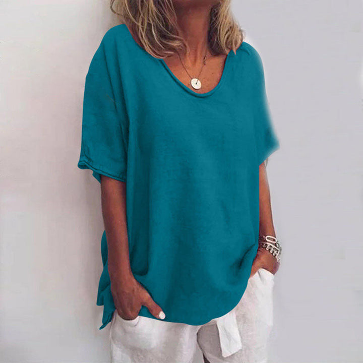 Éoliane™ | Chemise ample en coton et lin