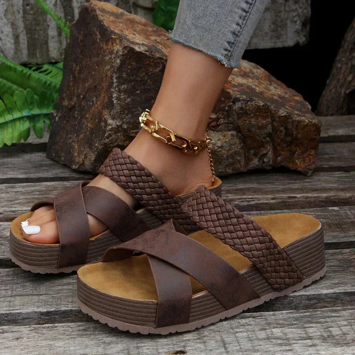 Mirella™ | Sandales orthopédiques en microfibre douce