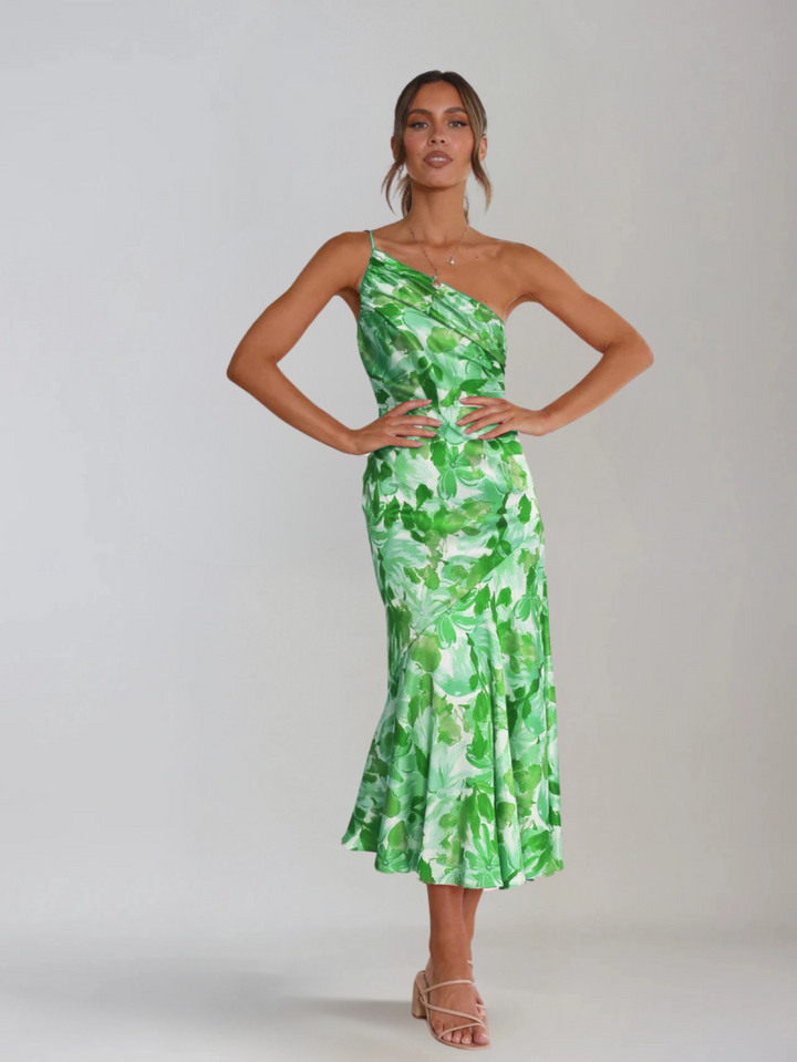 Séristelle™ | Robe sculptante à col carré en spandex