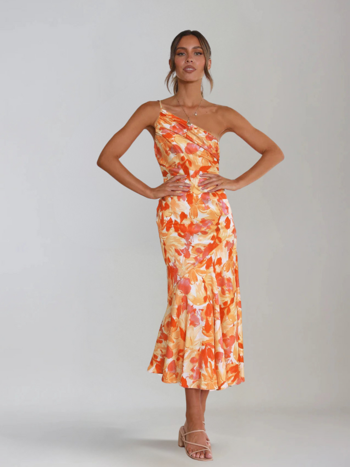 Séristelle™ | Robe sculptante à col carré en spandex