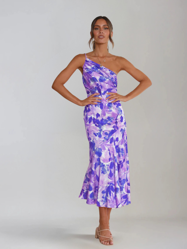 Séristelle™ | Robe sculptante à col carré en spandex